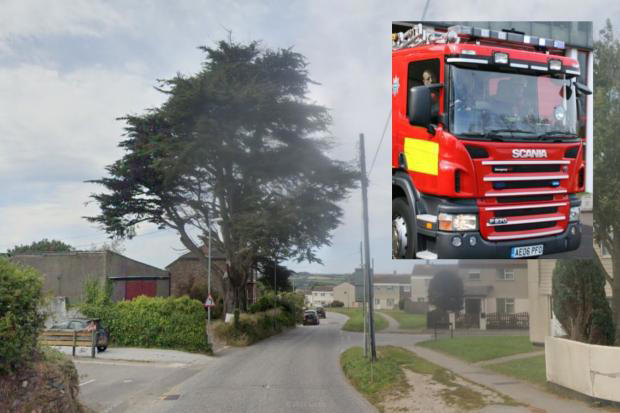 Firefighters respond to caravan fire that spread to car and shed