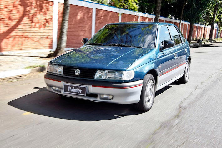 VW Pointer era a resposta da Volkswagen no segmento de hatches médios Foto: Sérgio Castro/Estadão