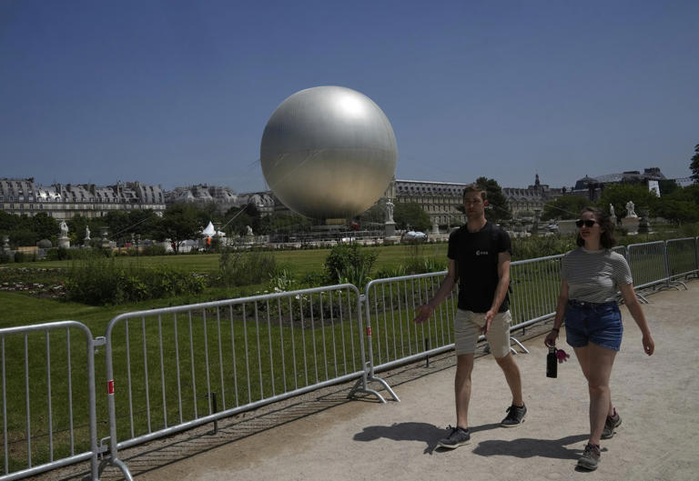 The Paris Games flame rises again - but it’s no longer ‘Olympic’