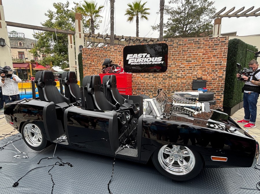 Universal Studios reveals ride vehicle for ‘Fast & Furious’ coaster