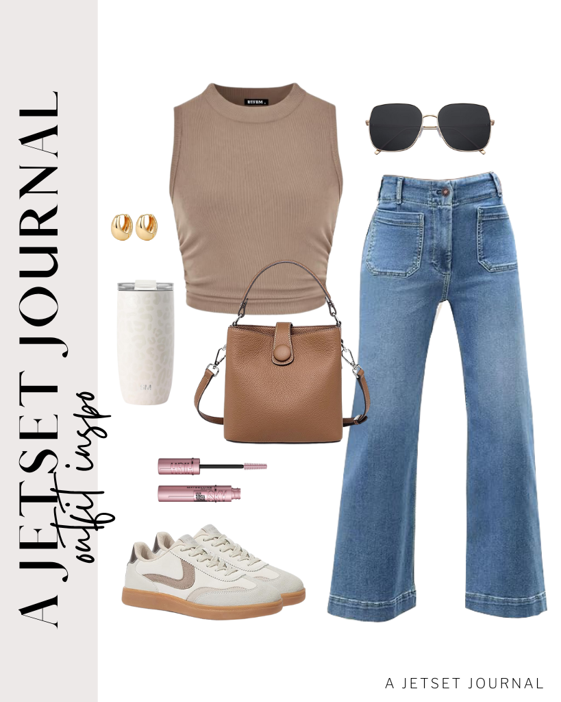 Five New Looks With Jeans and Tanks