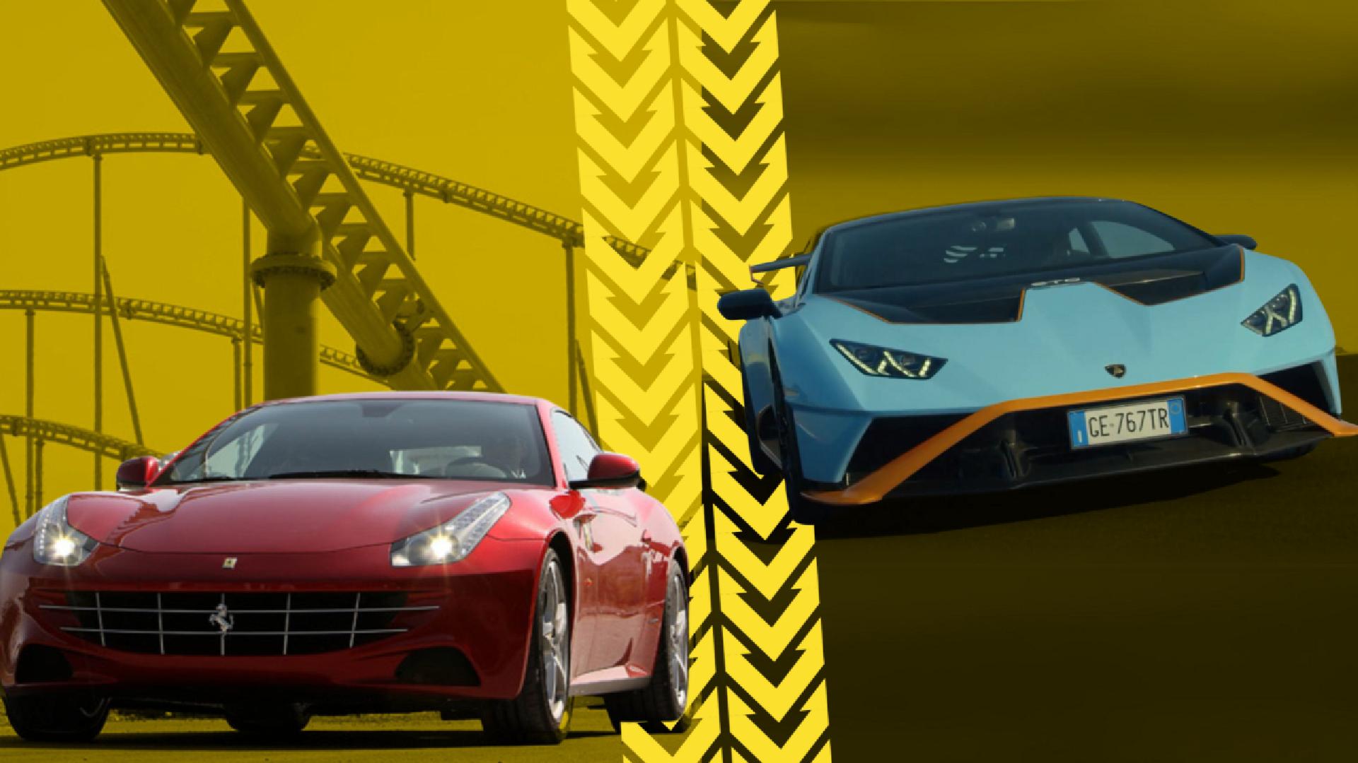 Lamborghini Huracan STO e Ferrari FF, eroe della pista e leggenda del ...