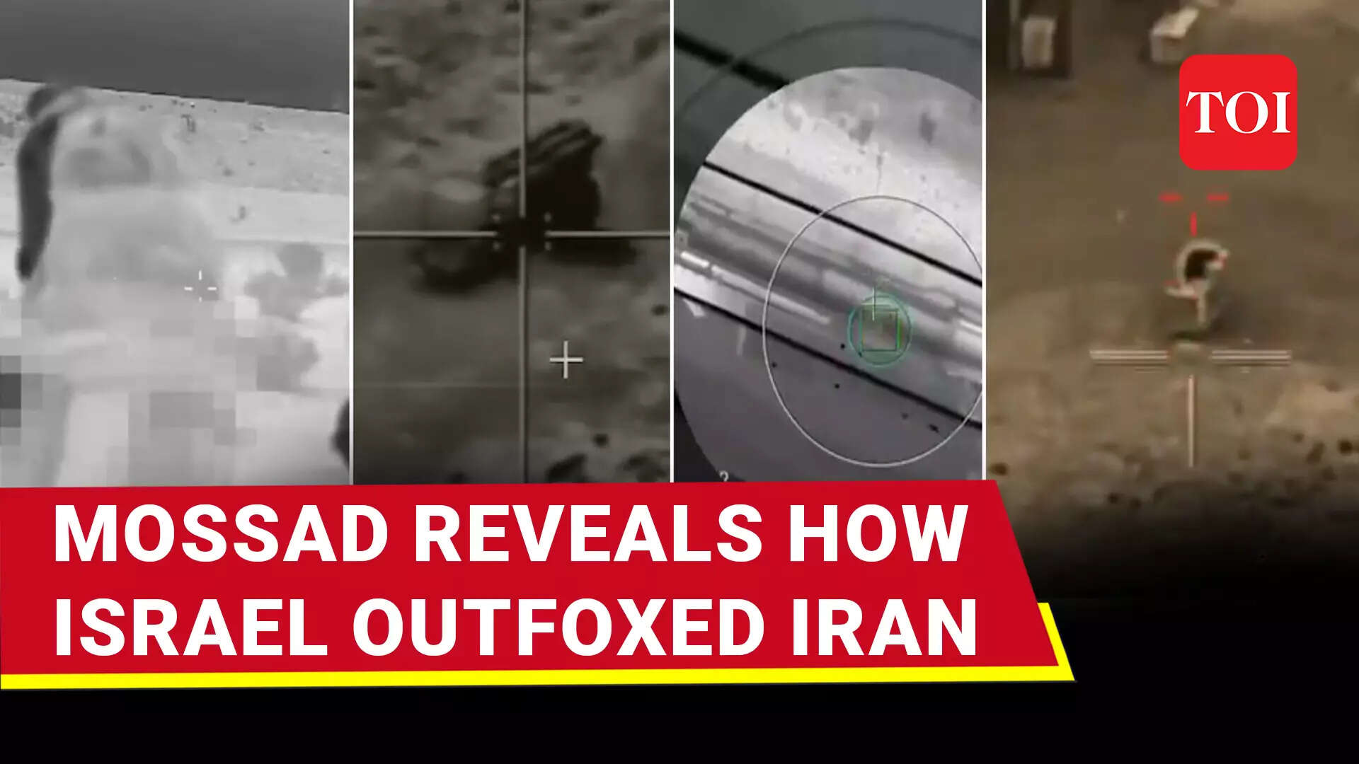 From Smuggling Weapons To Building Drone Base: Mossad Reveals How ...