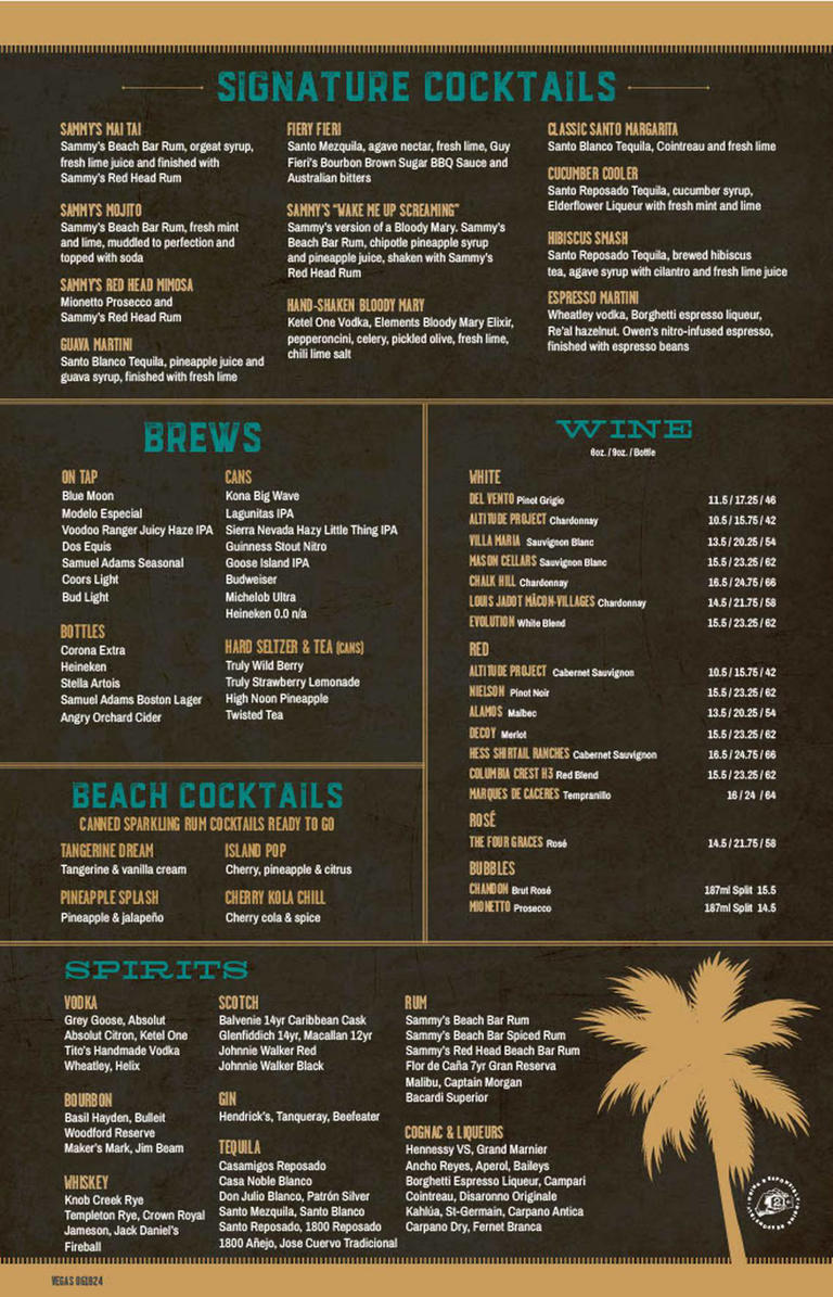 Sammy Hagar's new Charlotte airport restaurant serves riffs and beach bites