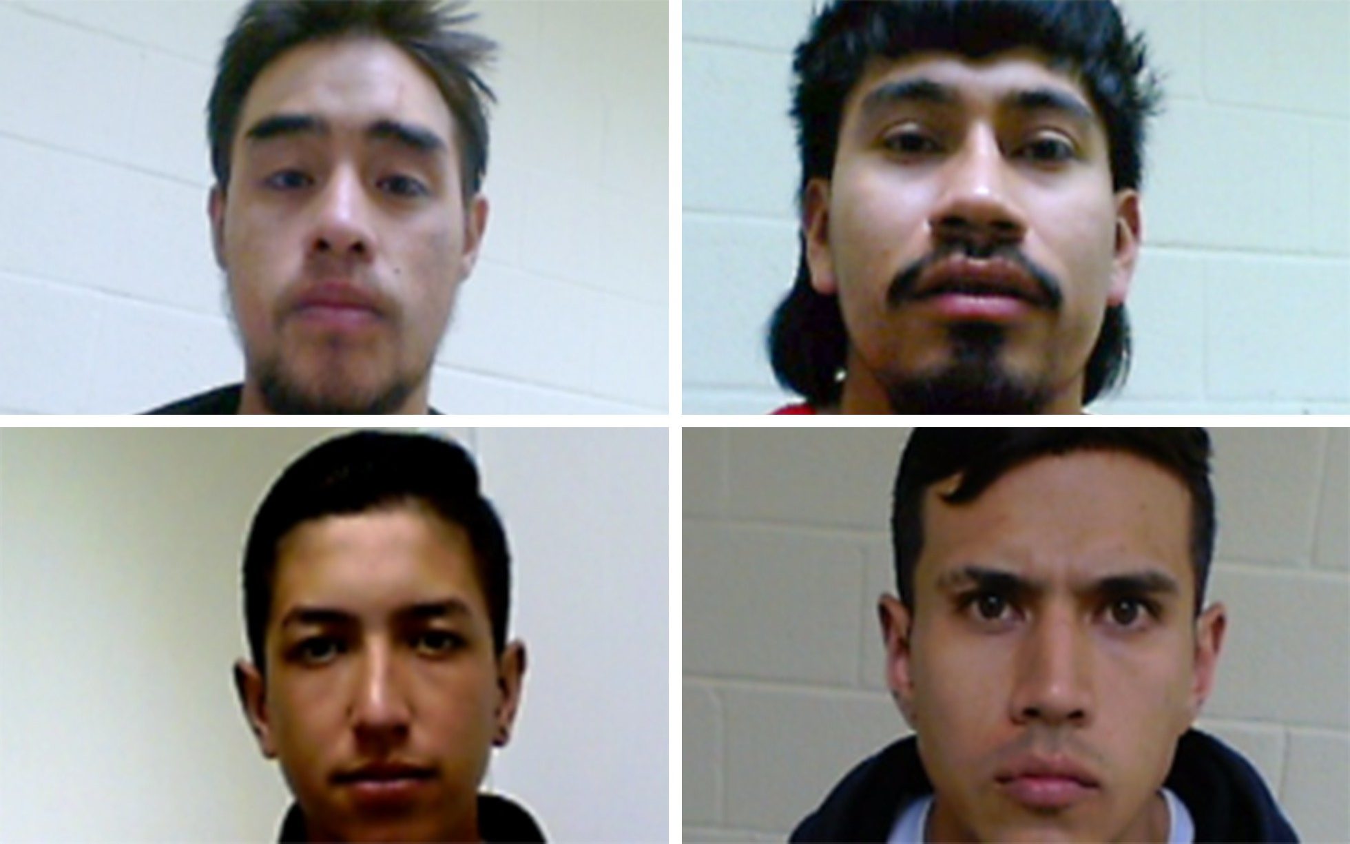 Franklin Norberto Bautista-Reyes, Joel Enrique Sandoval-Lopez, Joan Sebastian Castaneda-Lozada and Andres Pineda-Mogollon have escaped Newark’s Delaney Hall facility
