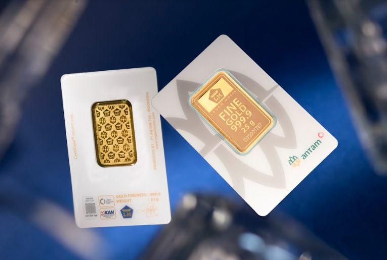 Pergerakan harga emas sepekan: tembus Rp2,6 juta per gram