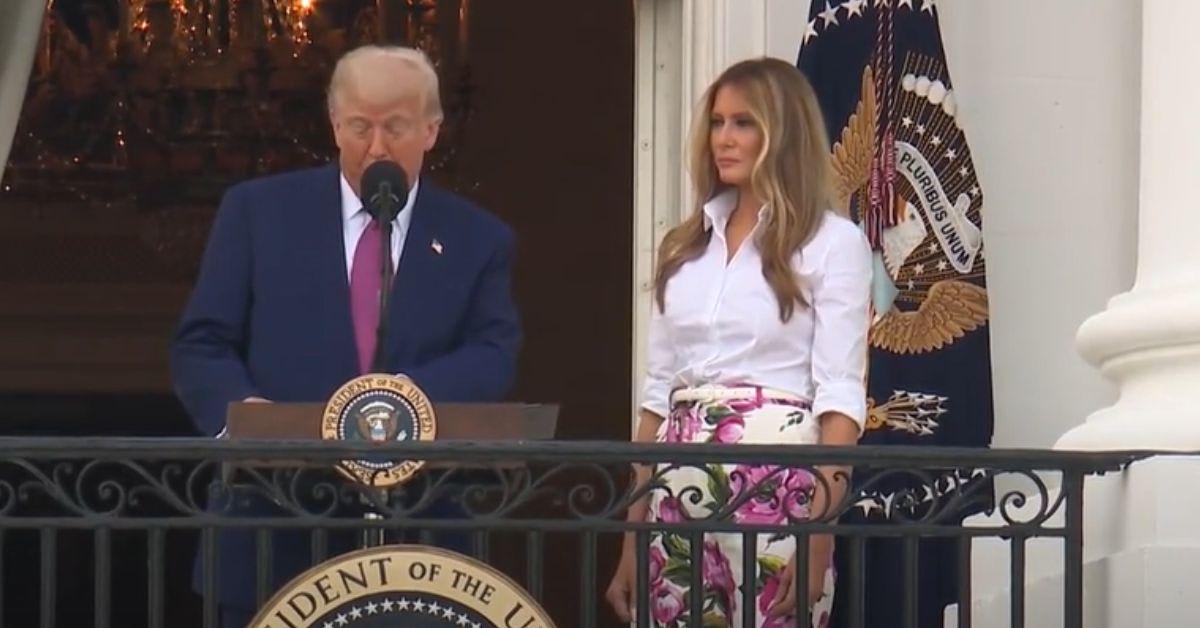 Melania With Donald
