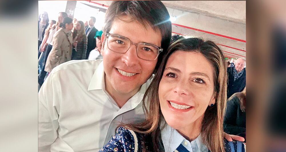 Esperanzador mensaje de la hermana de Miguel Uribe Turbay mientras llegaba  a la Fundación Santa Fe