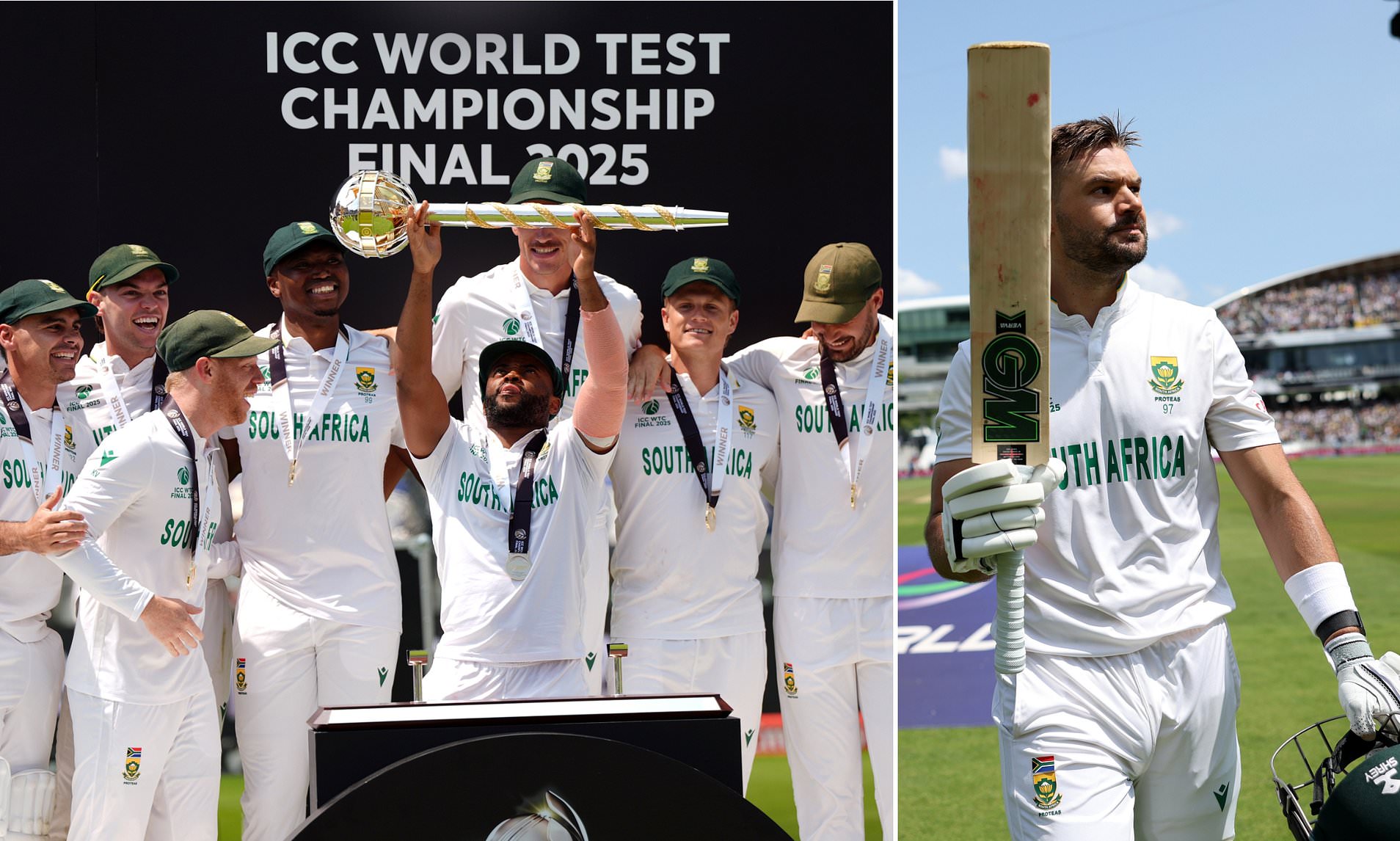 South Africa win ICC World Test Championship after Aiden Markram's ...