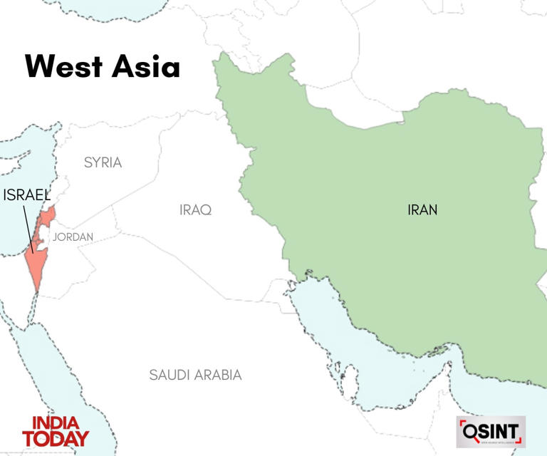 In satellite images and maps: Damages suffered by Iran and Israel in