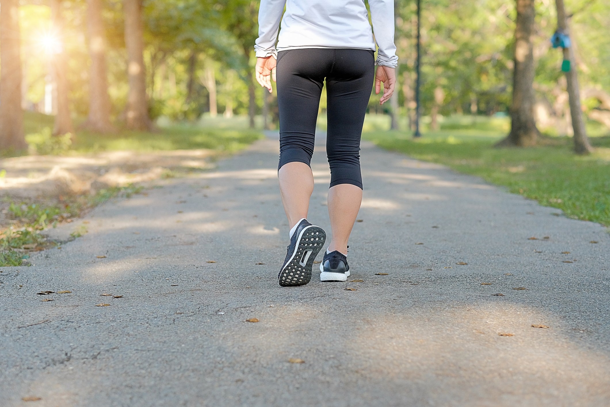 Leg strength and physical fitness both improved following the Japanese walking programme (Getty)