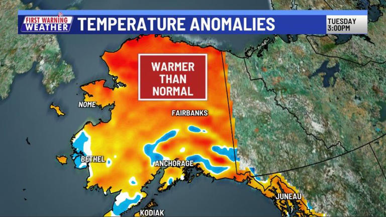 NWS: First ever Heat Advisory issued in Alaska