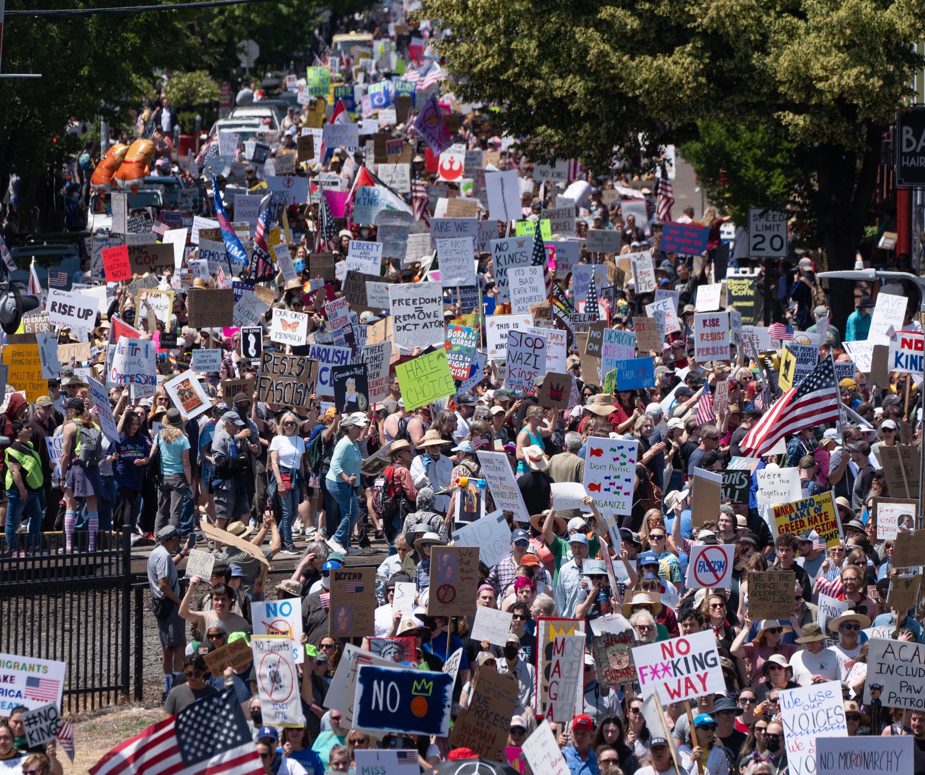 Springfield issues traffic advisory for March 28 'No Kings' protest