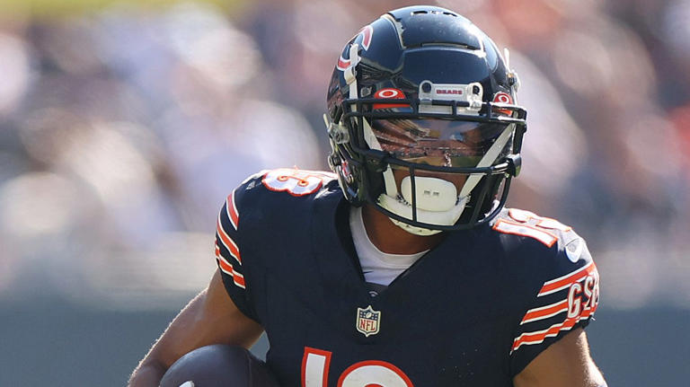 Wide receiver Tyler Scott of the Chicago Bears.