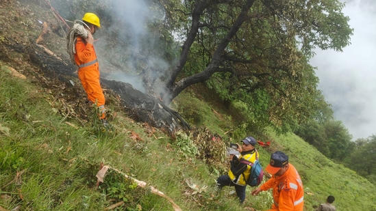 Kedarnath chopper crash: Sources said that five people may have died in the crash.