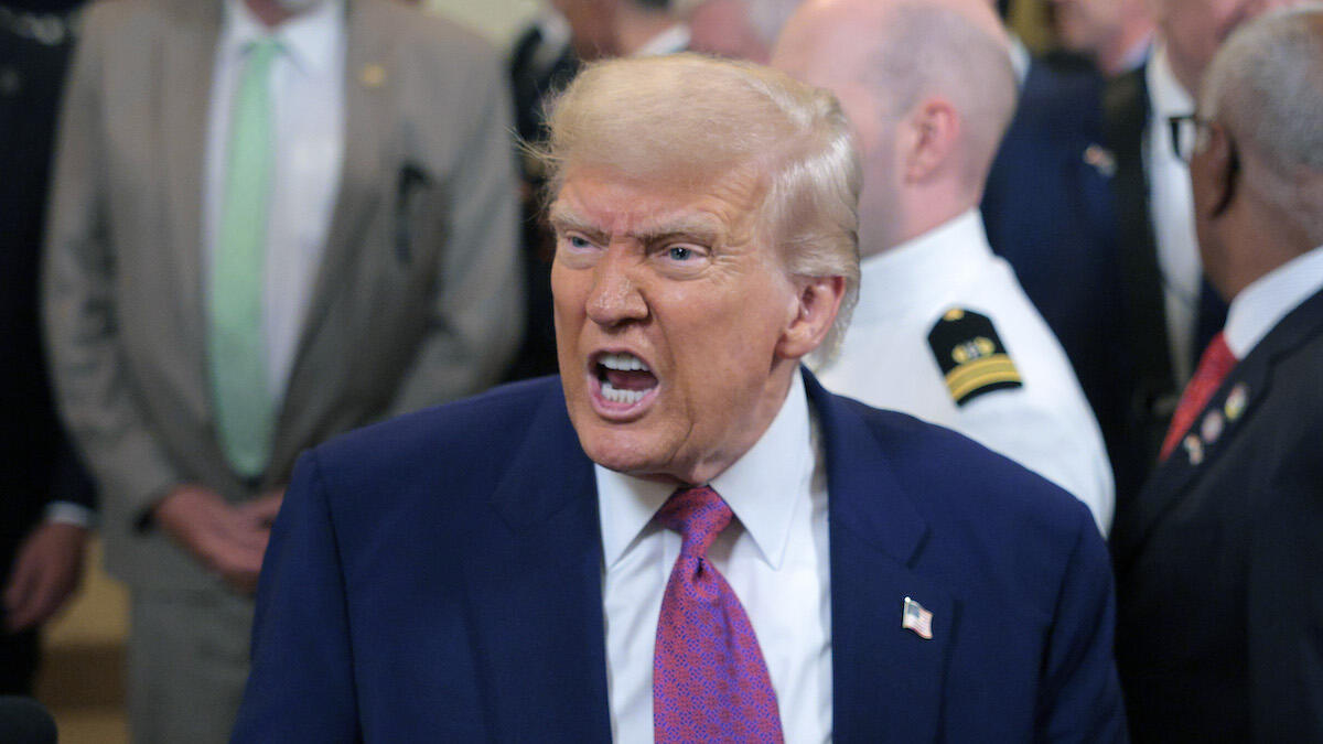 Trump Says Iran Israel Ceasefire Back On After Rebuking Both Sides