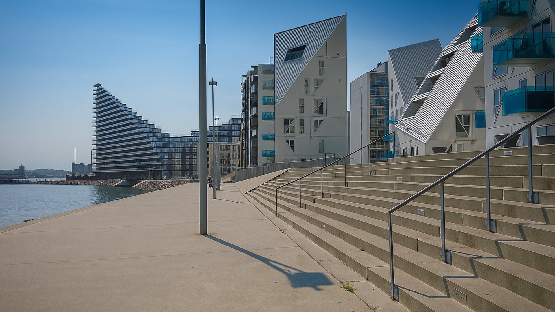 🇩🇰 Aarhus Ø, Denmark – 4K Walking Tour of a Modern Waterfront District