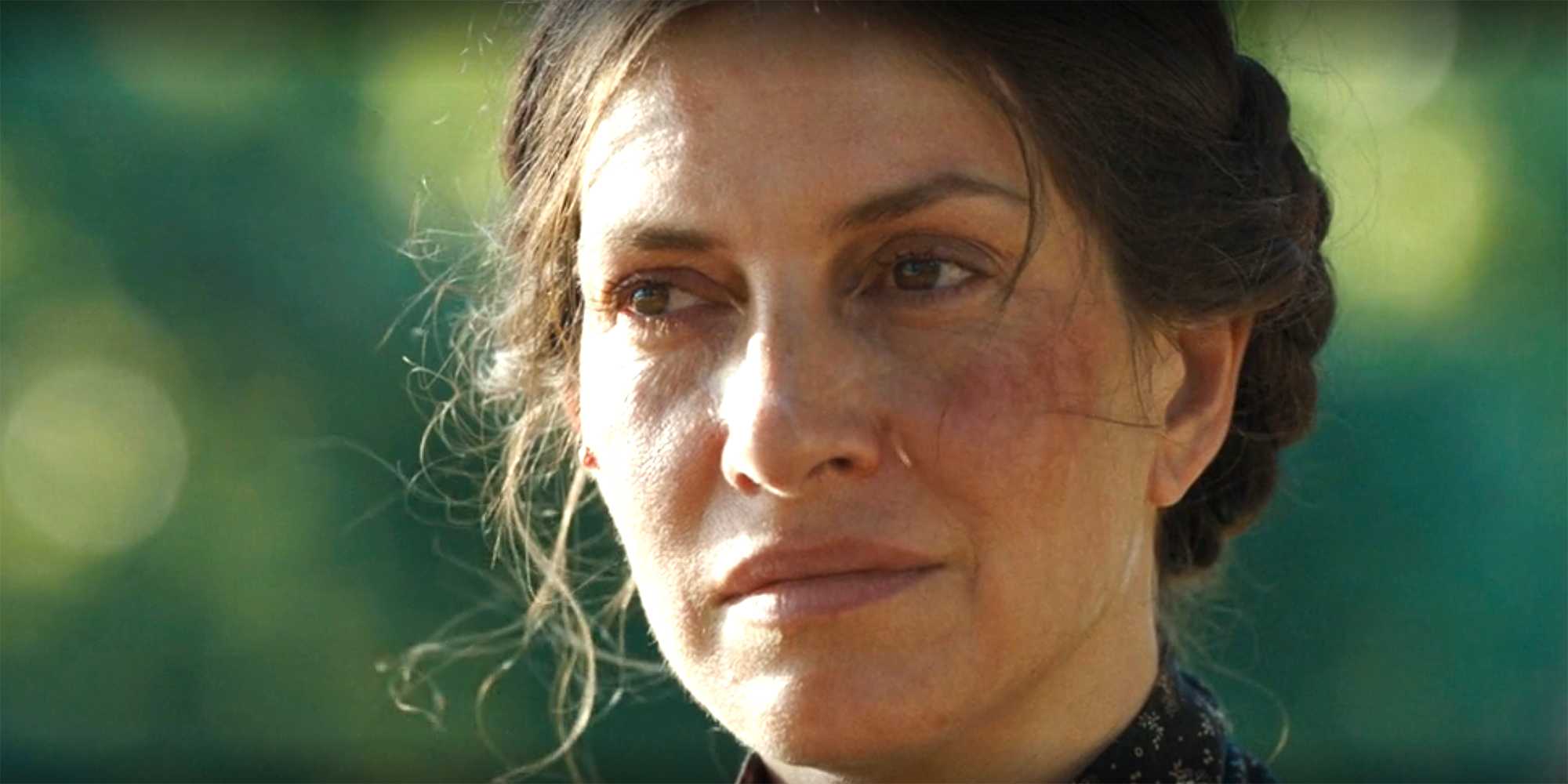 A close up of Claire in 1883