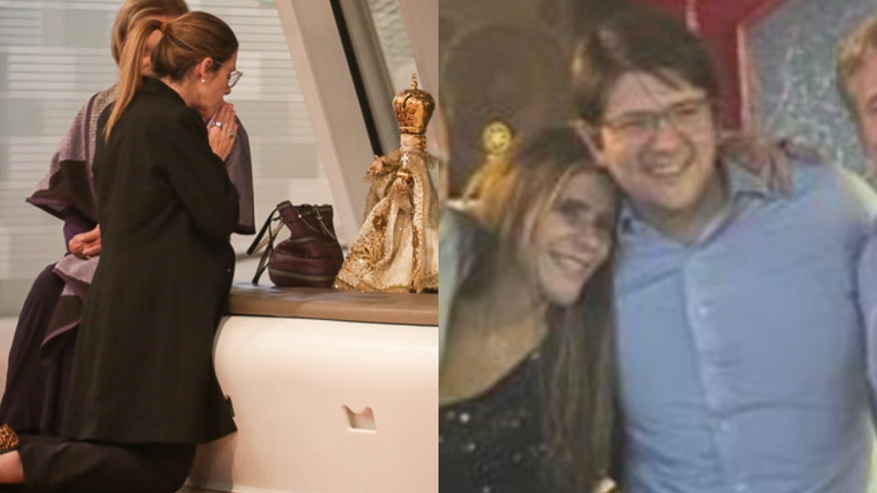 Esperanzador mensaje de la hermana de Miguel Uribe Turbay mientras llegaba  a la Fundación Santa Fe