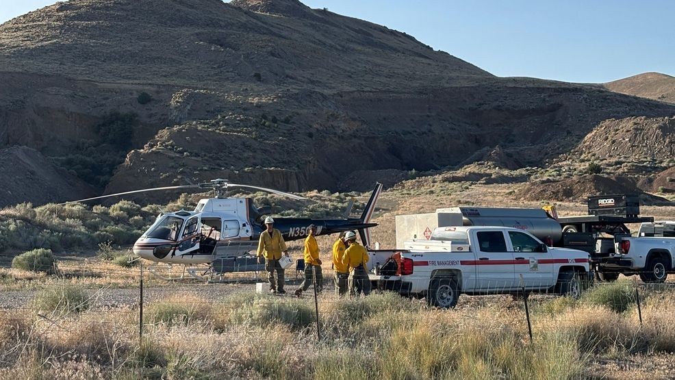Fire sparked at shooting range near Utah Lake reaches 37 acres