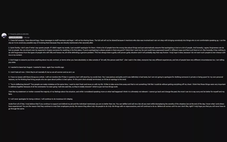 VTuber Twisty Amanozako says that all men are mentally ill and