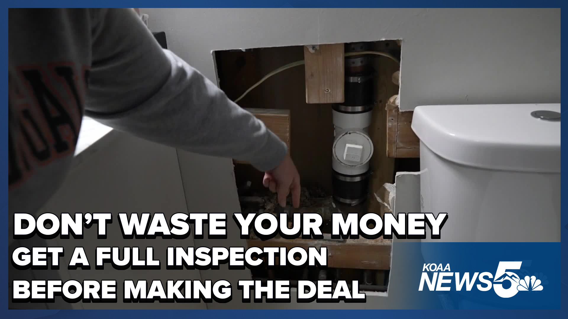The dangers of not getting a full inspection before buying
