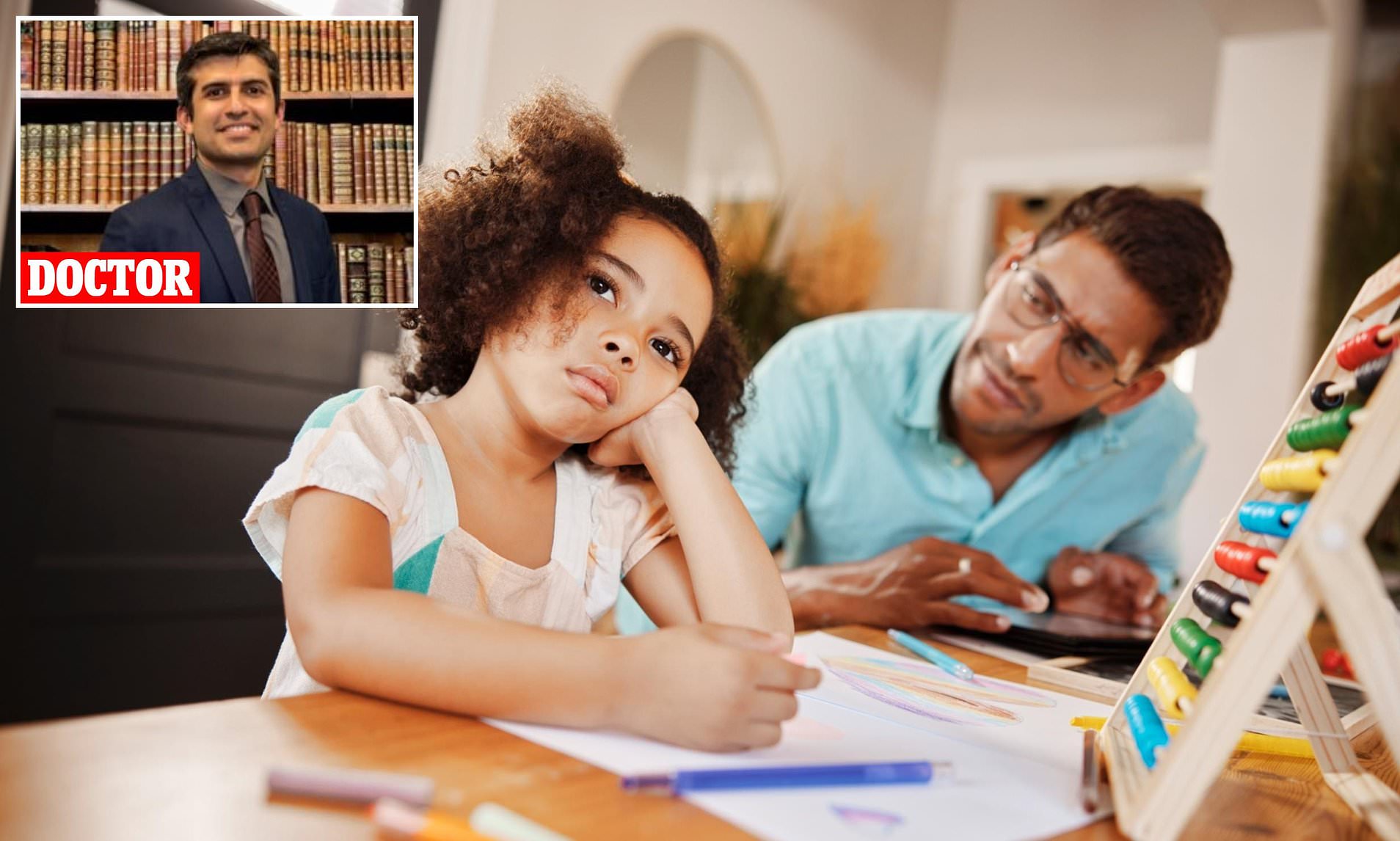 Autism therapy session showing interaction between child and therapist