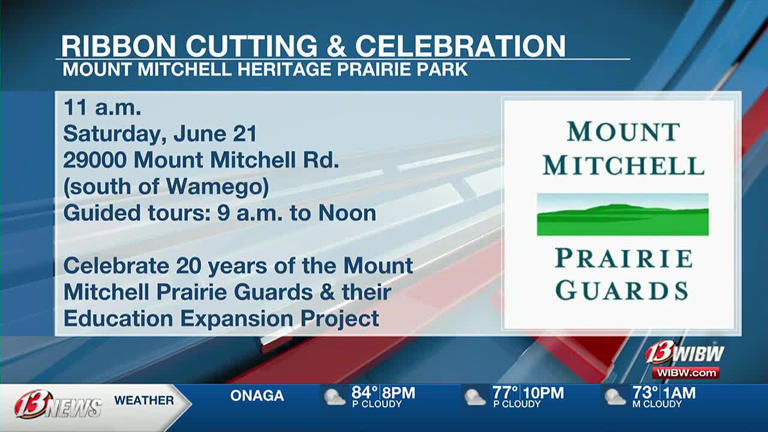 Mount Mitchell Heritage Prairie Park celebrates expansion