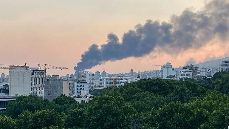 Israel strikes Iran's 'propaganda' state TV station taking broadcast