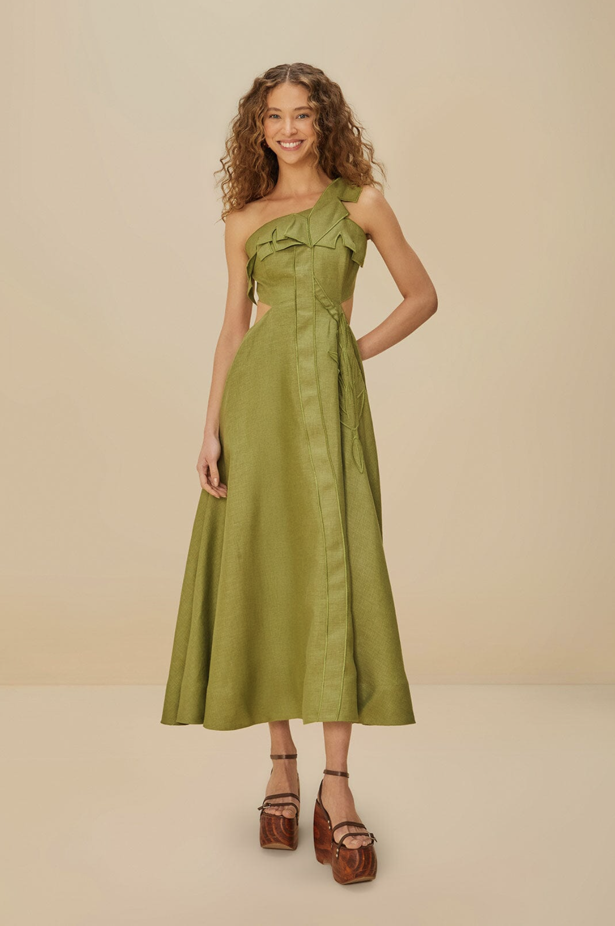 chinese dress ladies Fish Top Linen Blend Maxi Dress – Boiilife