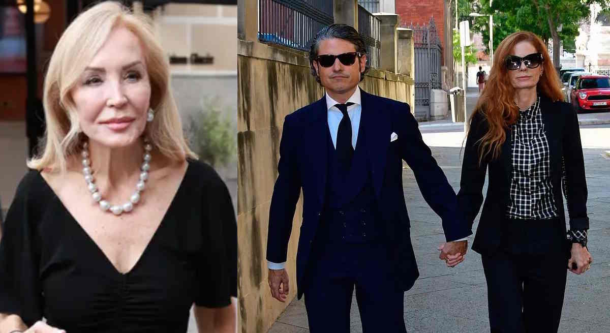 Escándalo: Carmen Lomana protagoniza un momento de vergüenza ajena en el  funeral de Francisco de Borbón