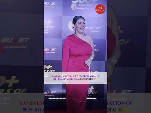 Yamini Malhotra graced the grand celebration of over 500 successful