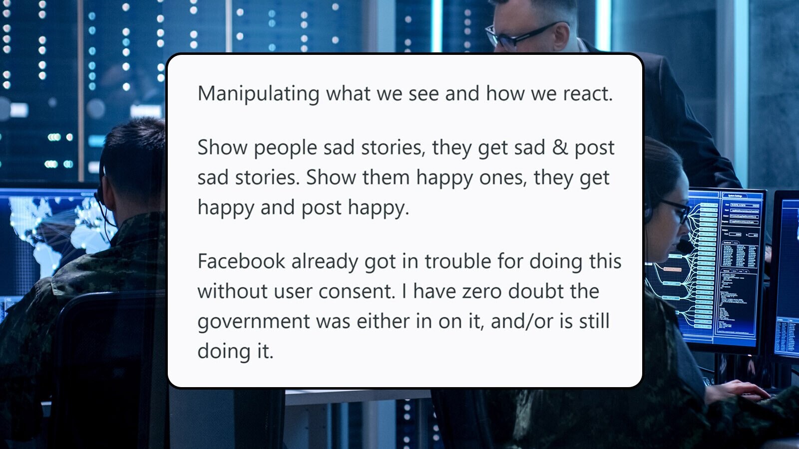 20 Secret Experiments People Think the Government Is Doing Right Now