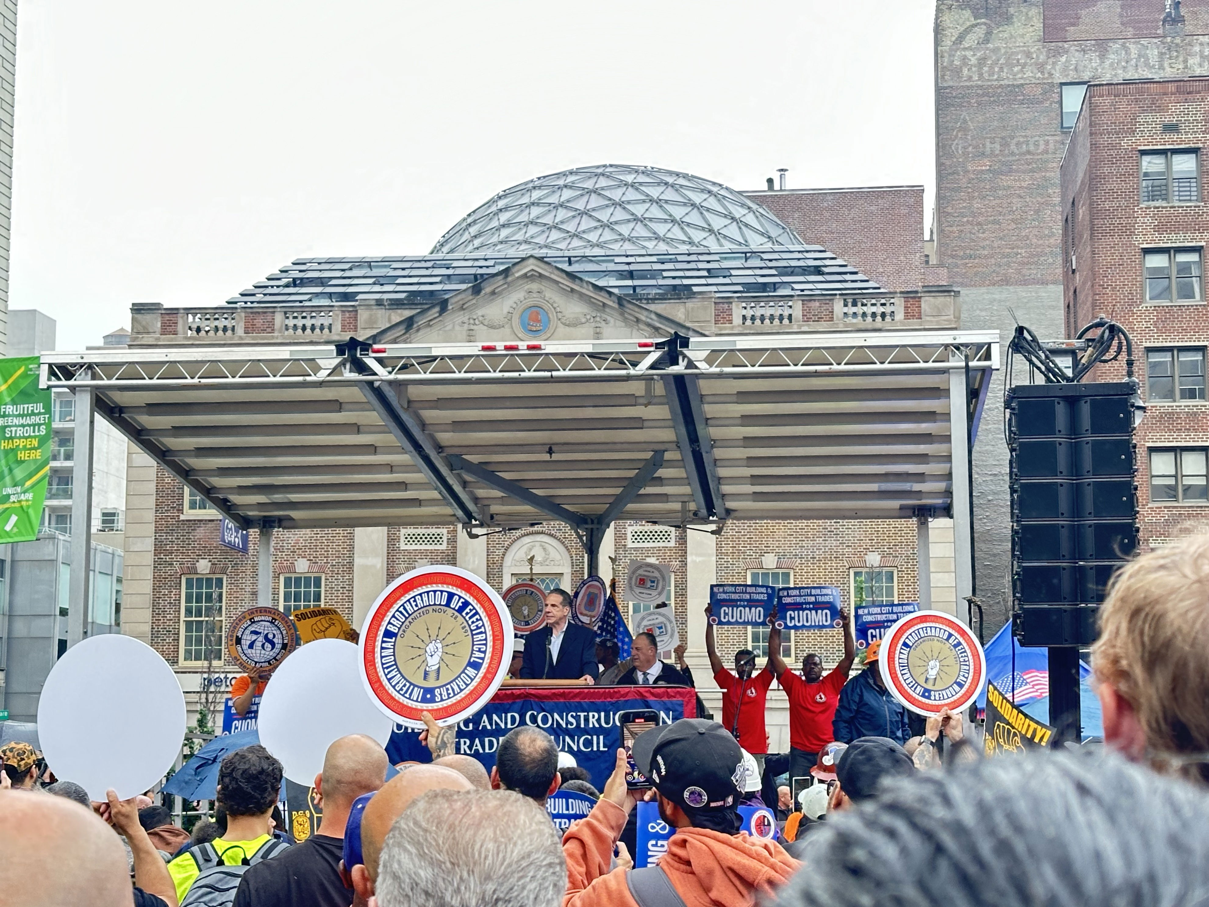 Cuomo, Mamdani host split-screen events, but Lander steals the spotlight