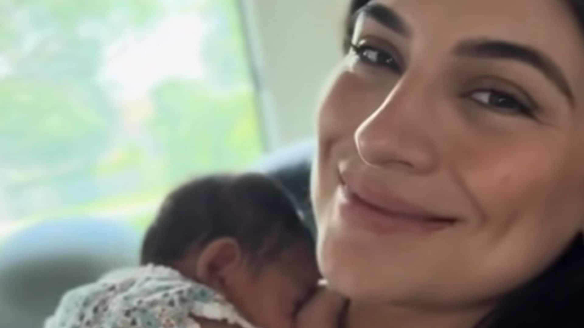 Ana Brenda Contreras revela por fin a quién se parece su bebé