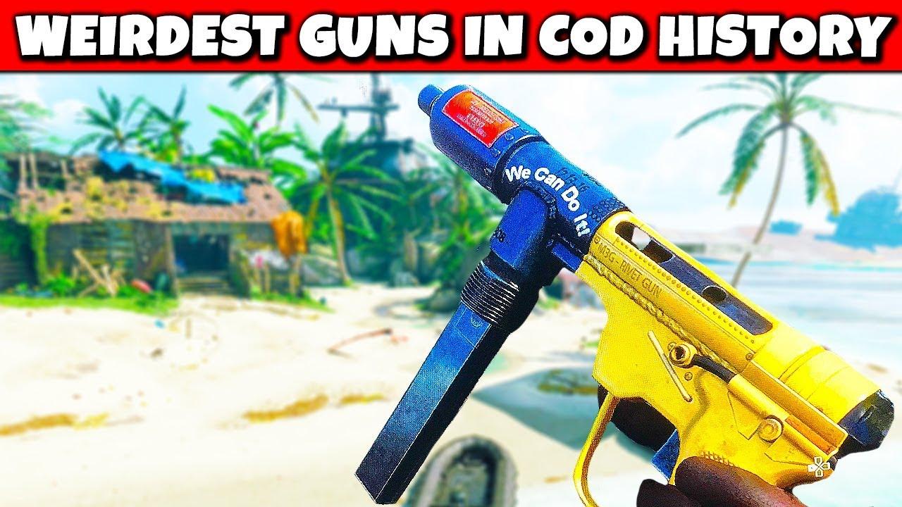 Weirdest Guns In Cod History