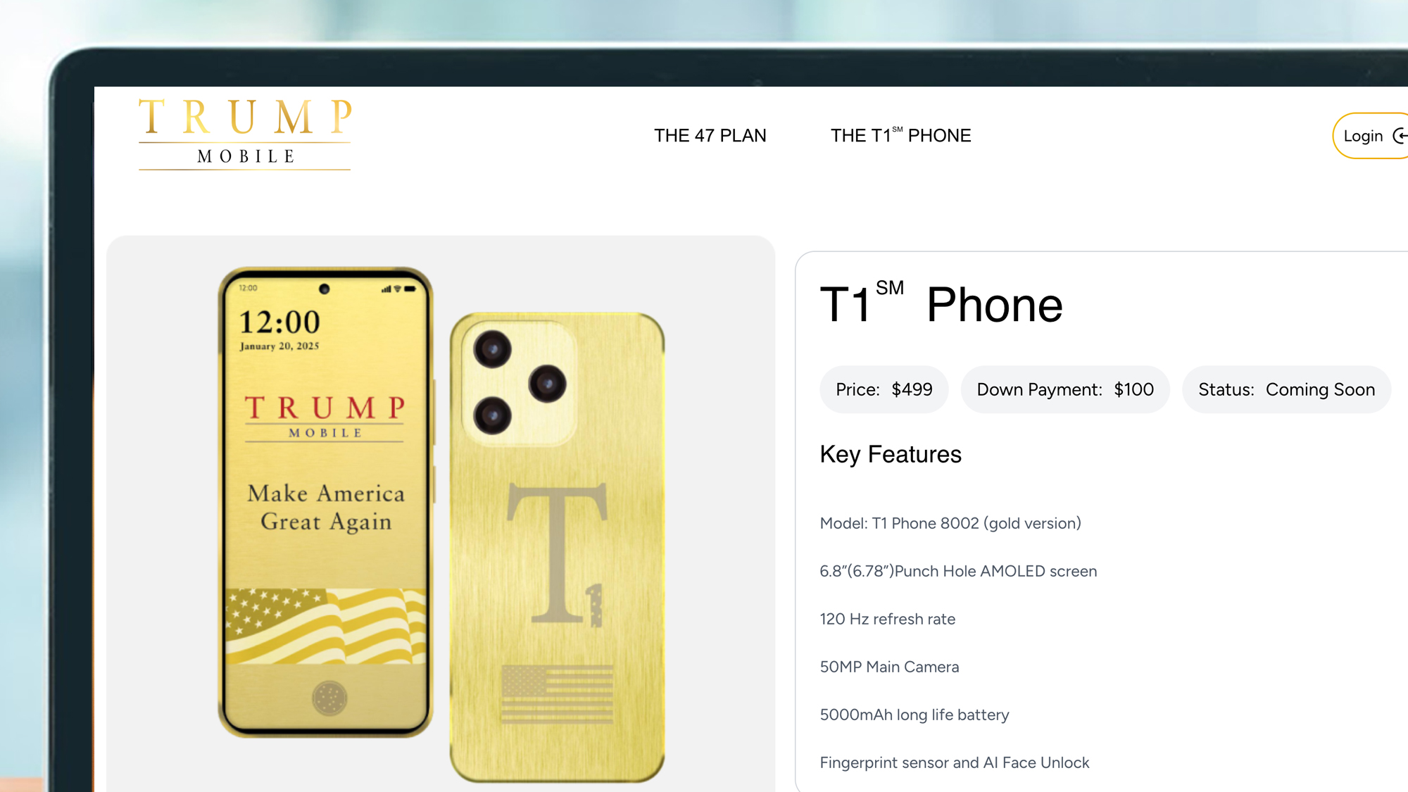 The Trump phone is nowhere to be found as the golden iPhone rival ...