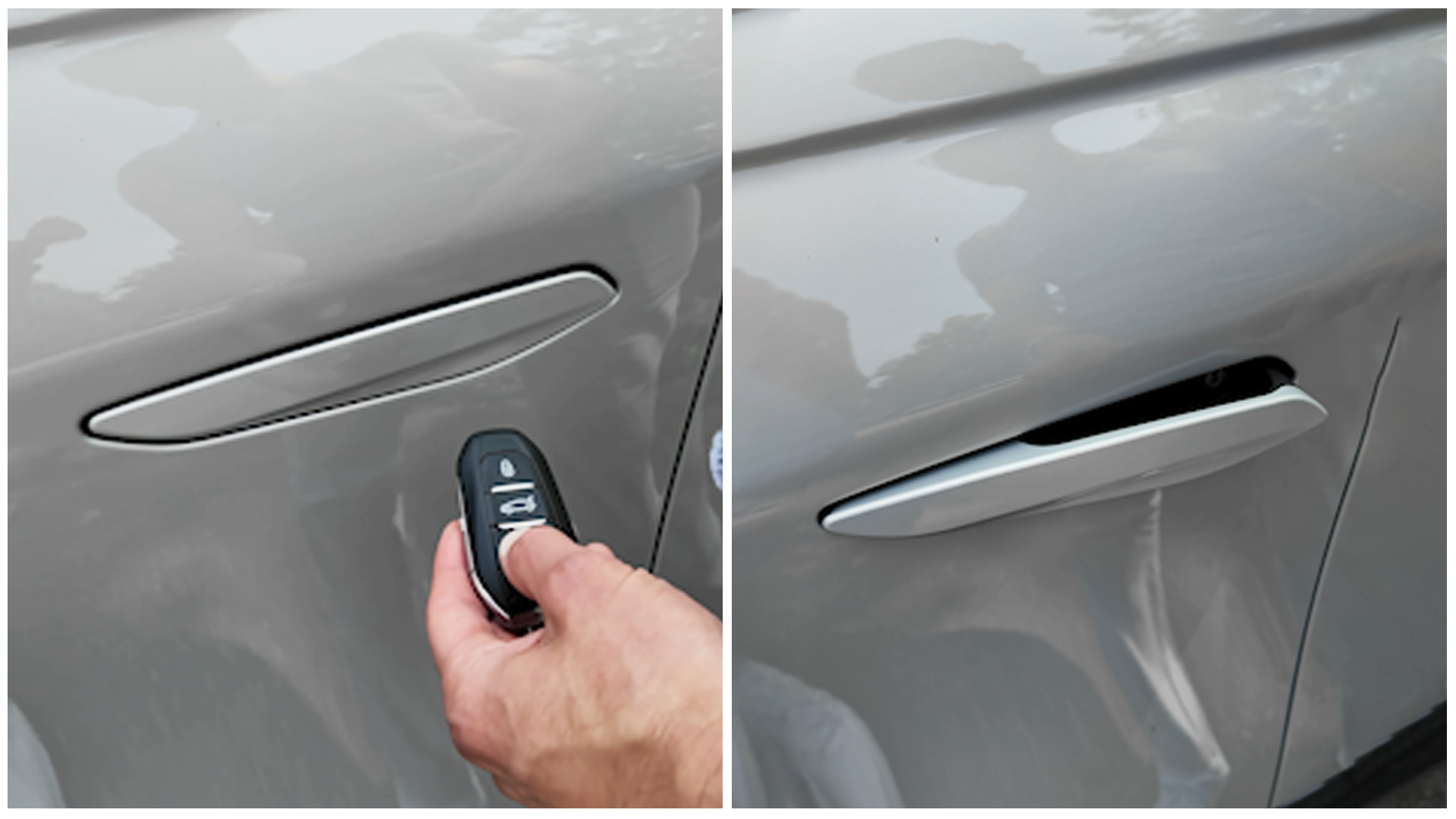 Mercedes-Benz M-class - Handgreep / deurgreep achterklep Mclass