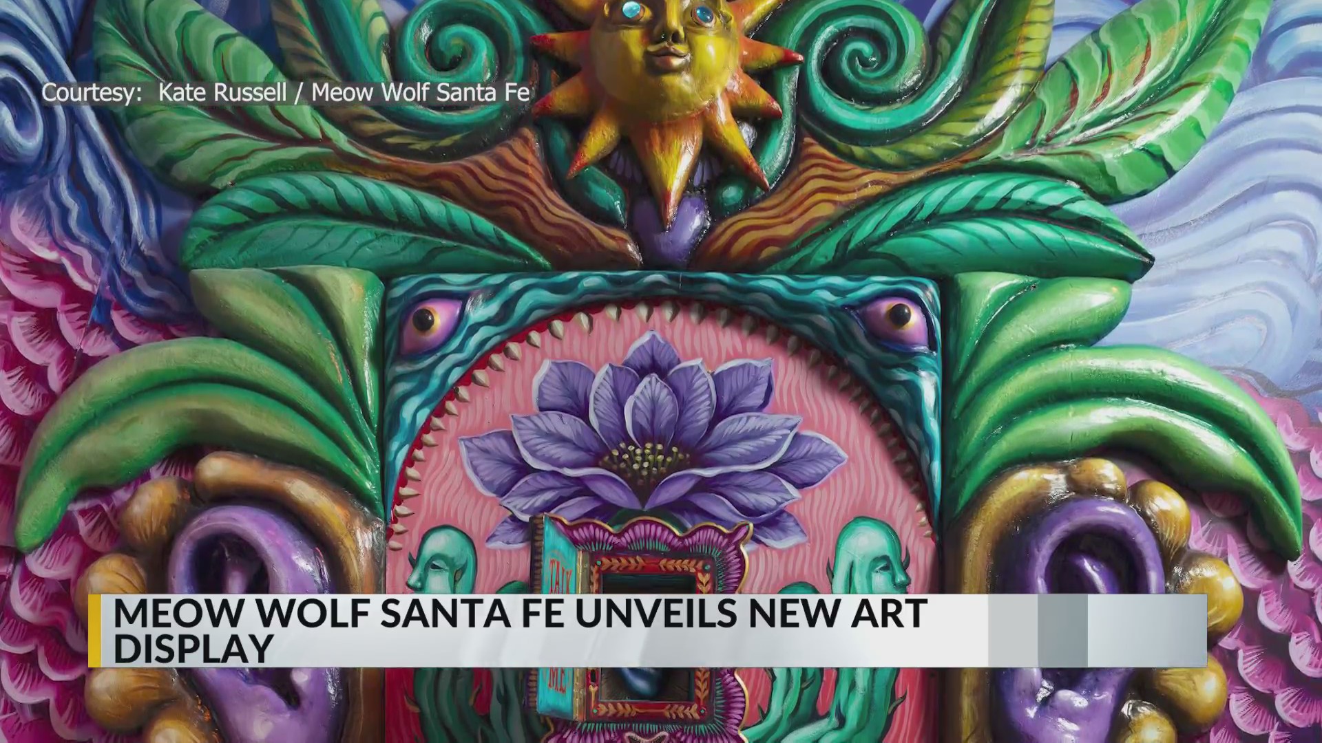Meow Wolf unveils new art display in Santa Fe
