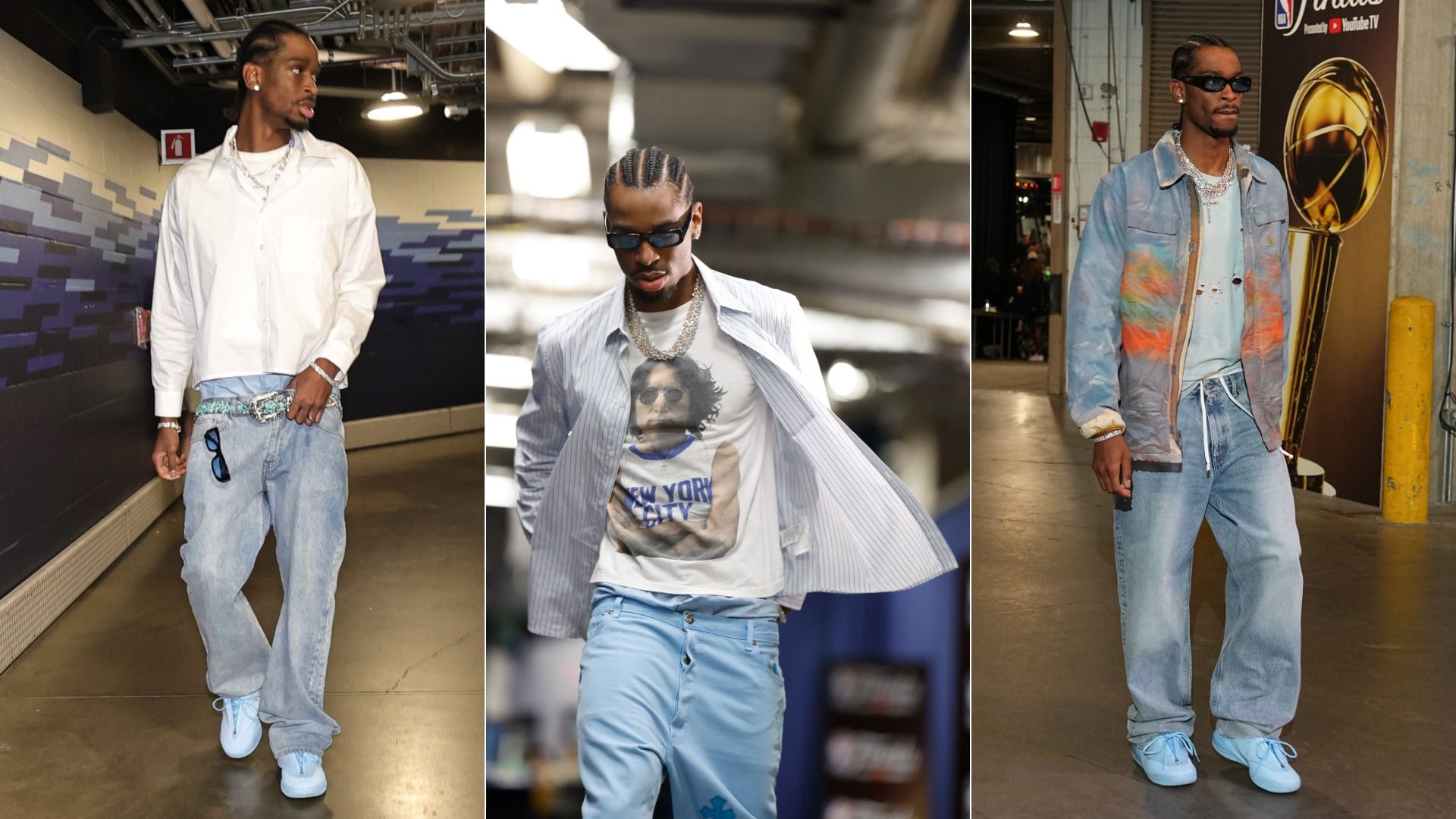 The NBA Finals are giving us more than great basketball. Check out the fashion.