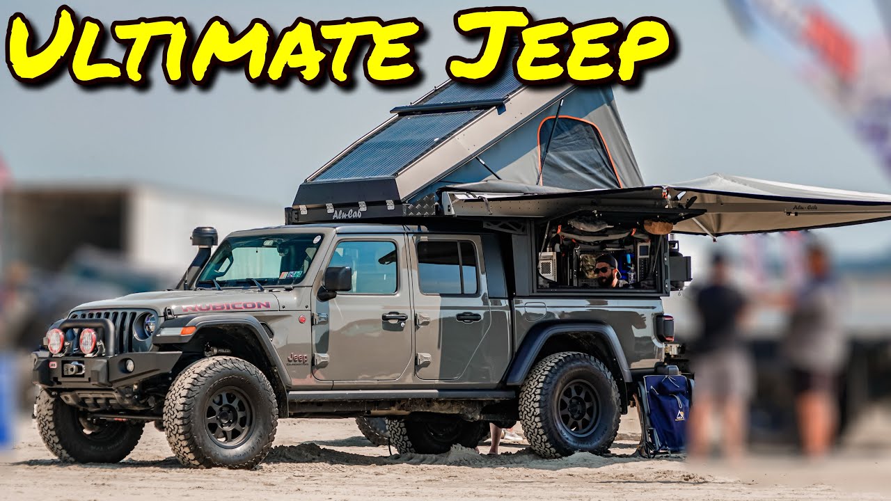 The Ultimate Jeep Gladiator EP. 1 | Up to 5 People can live in this ...
