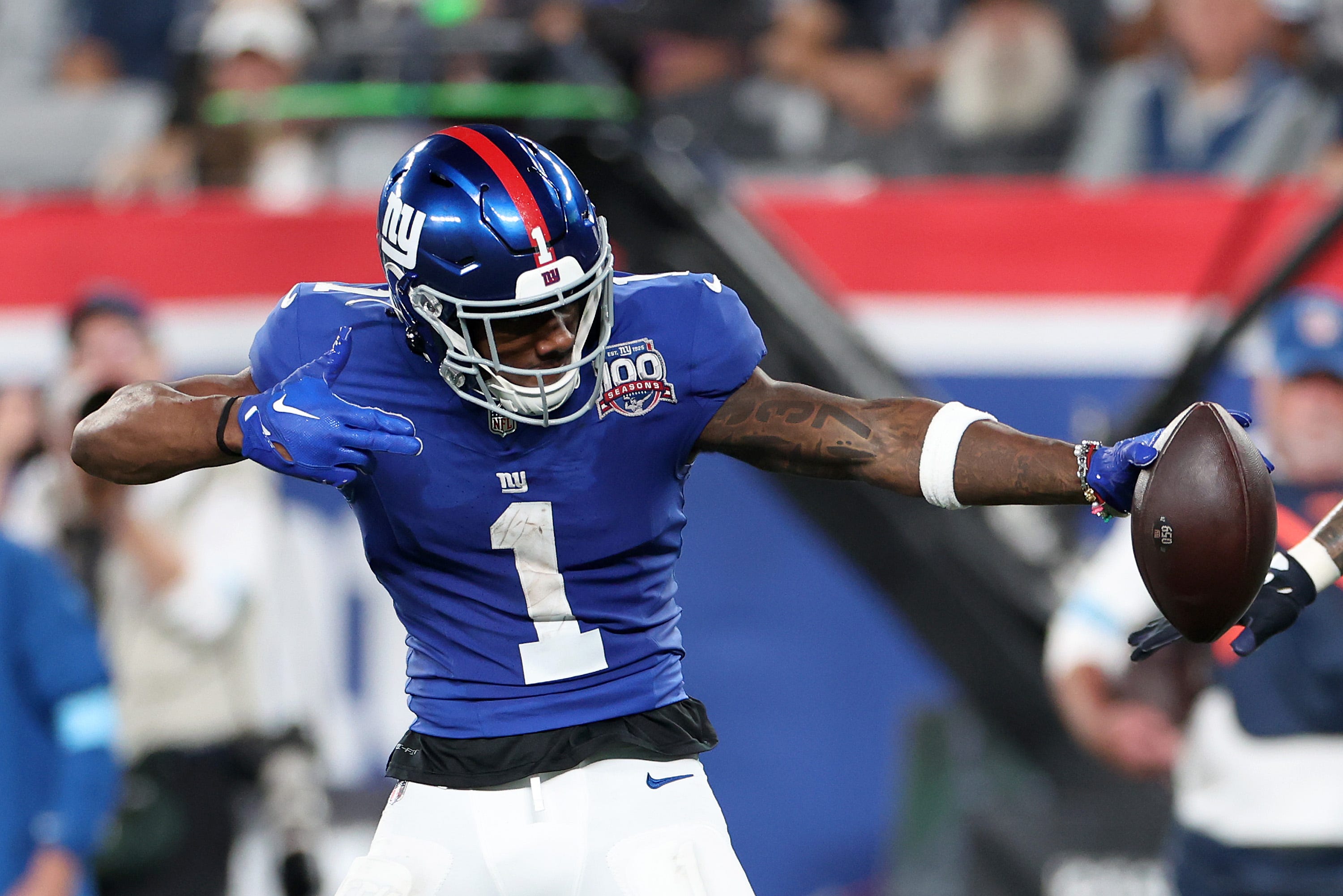 ExNFL head doctor New York Giants' Malik Nabers not practicing a red flag