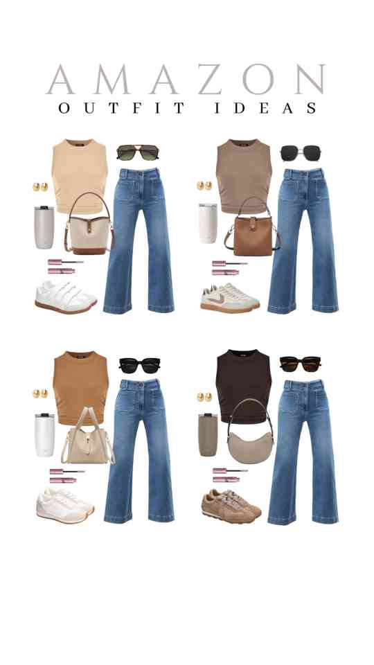 Five New Looks With Jeans and Tanks