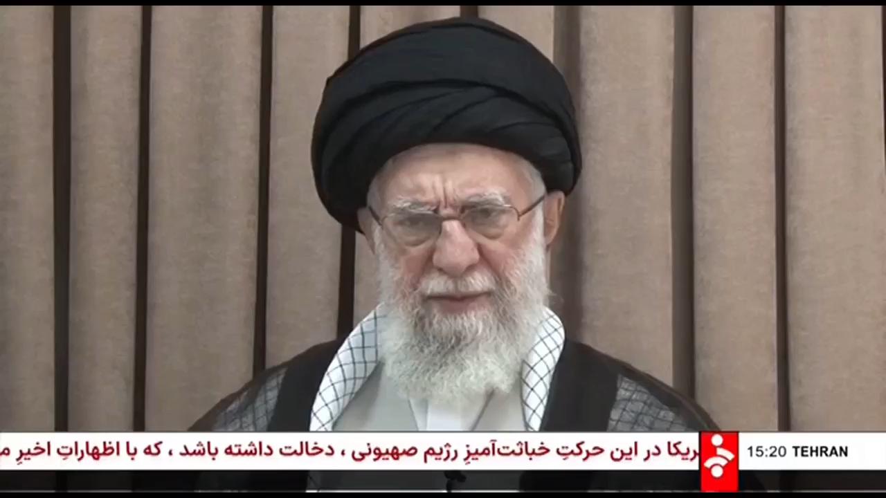 Iran S Leader Rejects Call To Surrender Saying Us Intervention Would