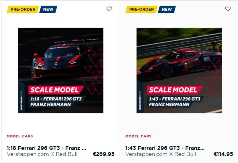 Now you can own a Franz Hermann GT3 scale model in your collection