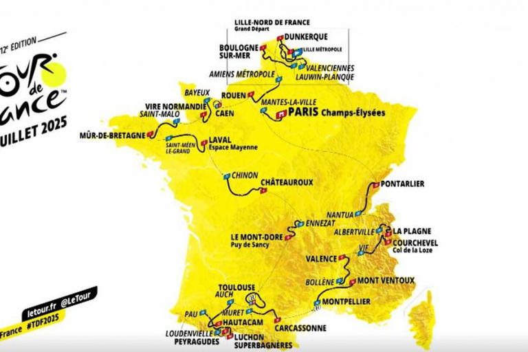 Tableau 30x40 - 50 Ans Du Tour De France Sur Les Champs-Élysées - Thème Montagne