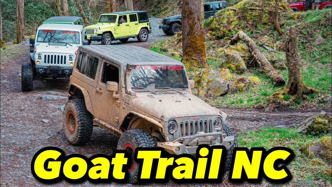 We tried Crossing a Flooded River at Goat Trail North Carolina with ...