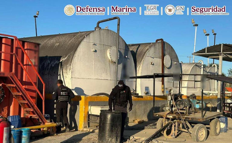 Orden de cateo en el municipio de Allende, Nuevo León. Foto: Especial