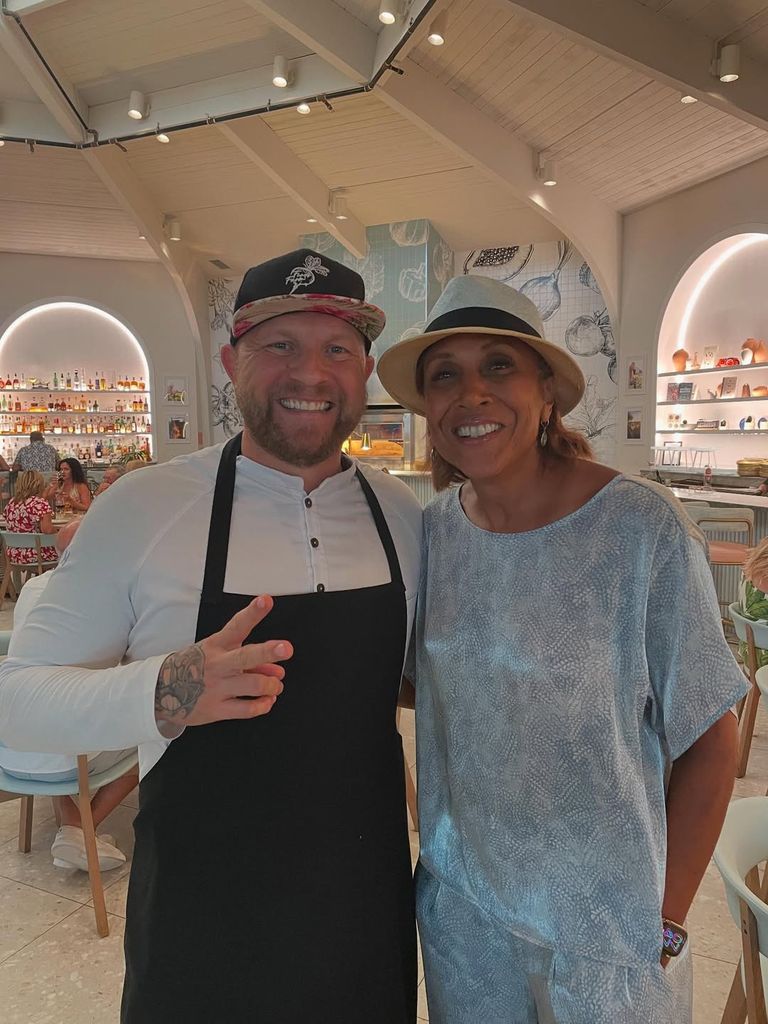 Robin Roberts is currently on vacation in Florida - and having the best time!