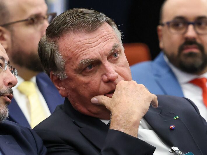 O ex-presidente Jair Bolsonaro é julgado pela Primeira Turma do STF Foto: Antonio Augusto/STF